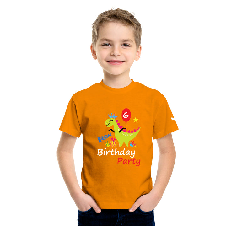 Dinosaur designed Birthday TShirts - Just Adore