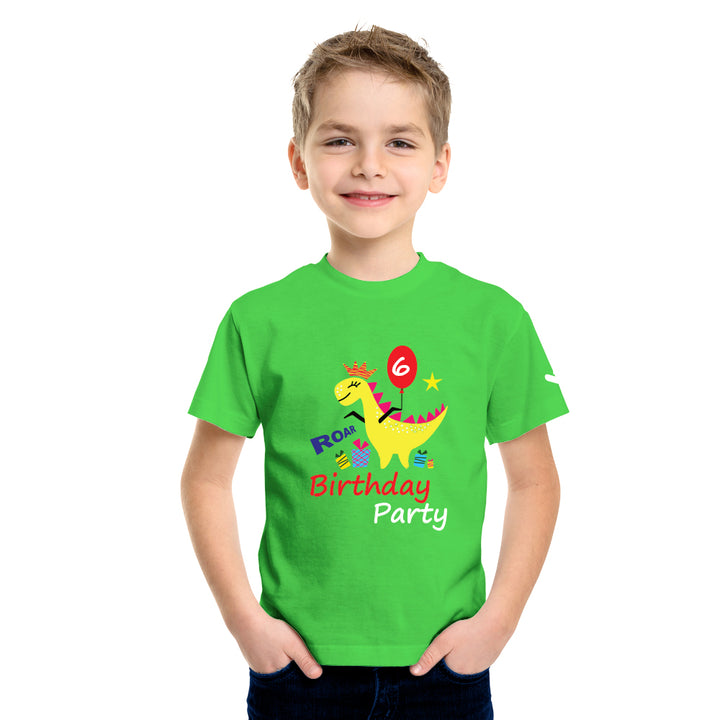 Dinosaur designed Birthday TShirts - Just Adore