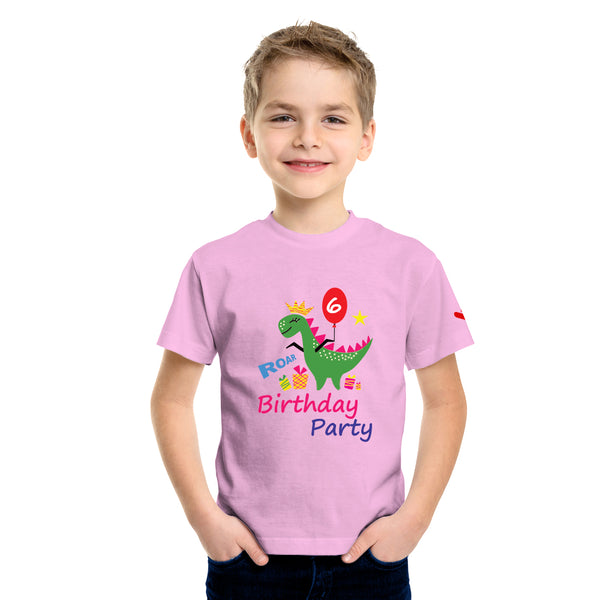 Dinosaur designed Birthday TShirts - Just Adore