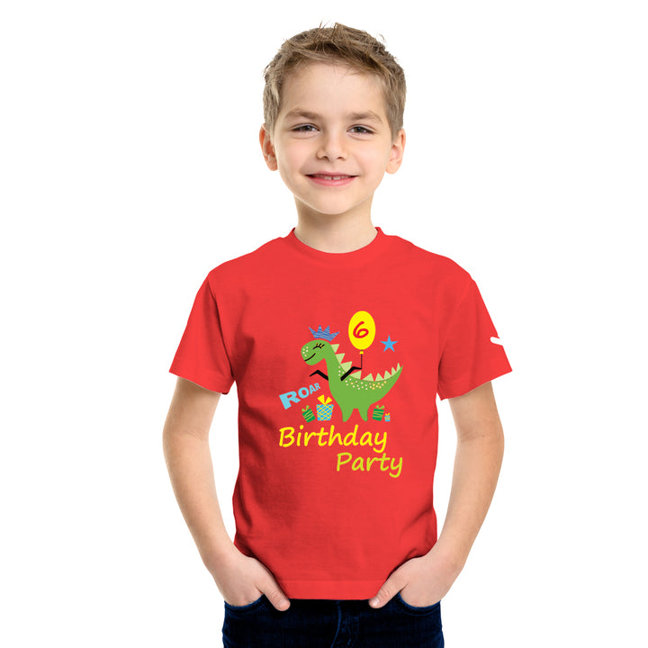 Dinosaur designed Birthday TShirts - Just Adore