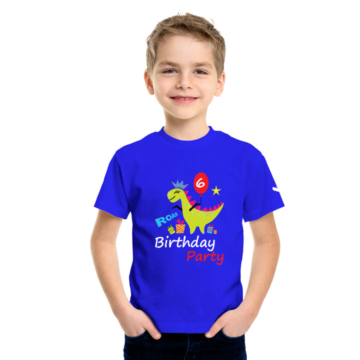 Dinosaur designed Birthday TShirts - Just Adore