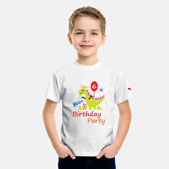 Dinosaur designed Birthday TShirts - Just Adore