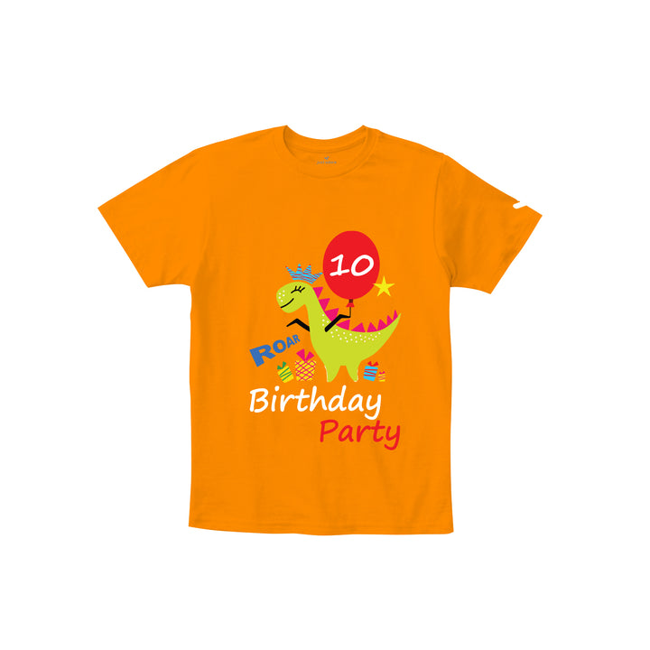 Dinosaur designed Birthday TShirts - Just Adore