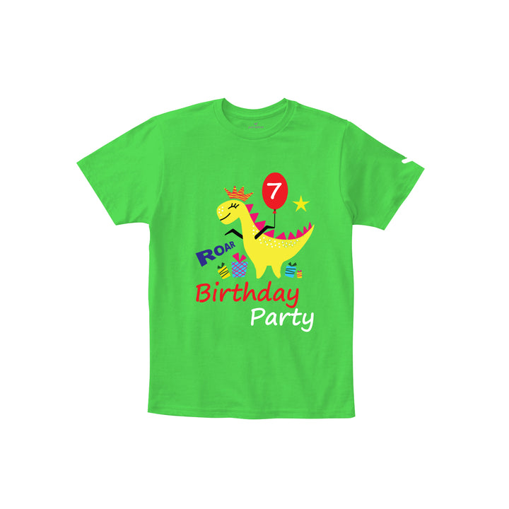 Dinosaur designed Birthday TShirts - Just Adore