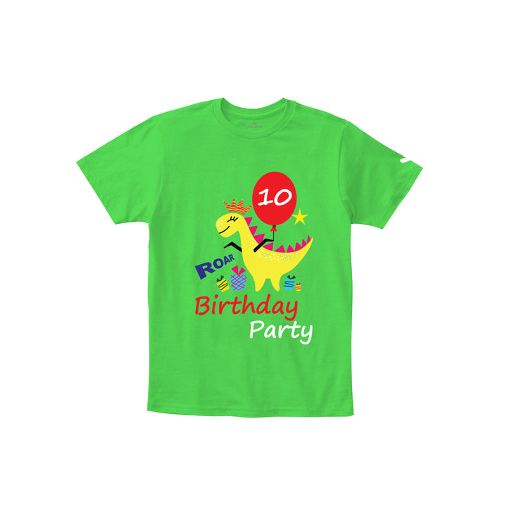 Dinosaur designed Birthday TShirts - Just Adore