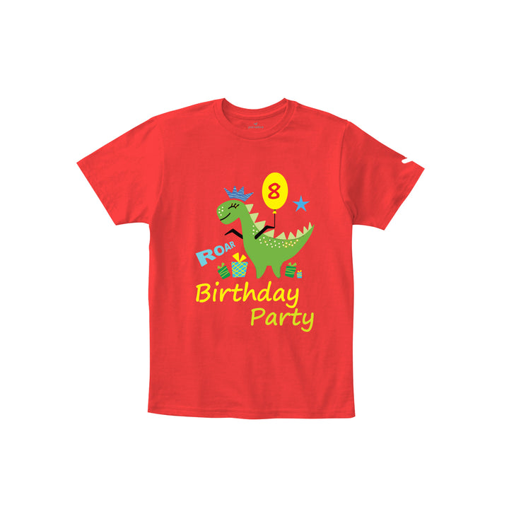 Dinosaur designed Birthday TShirts - Just Adore