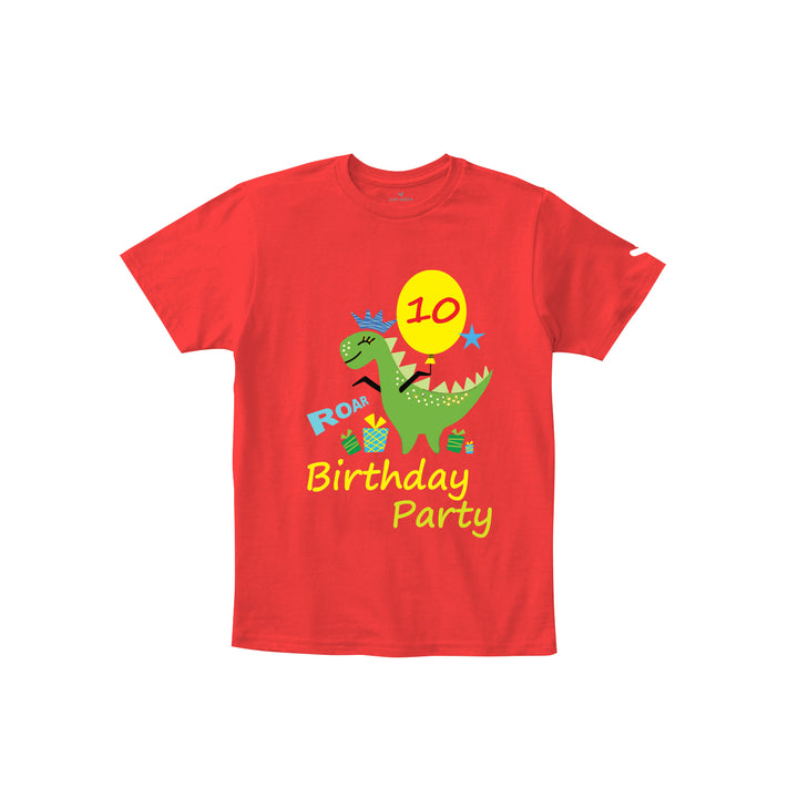 Dinosaur designed Birthday TShirts - Just Adore