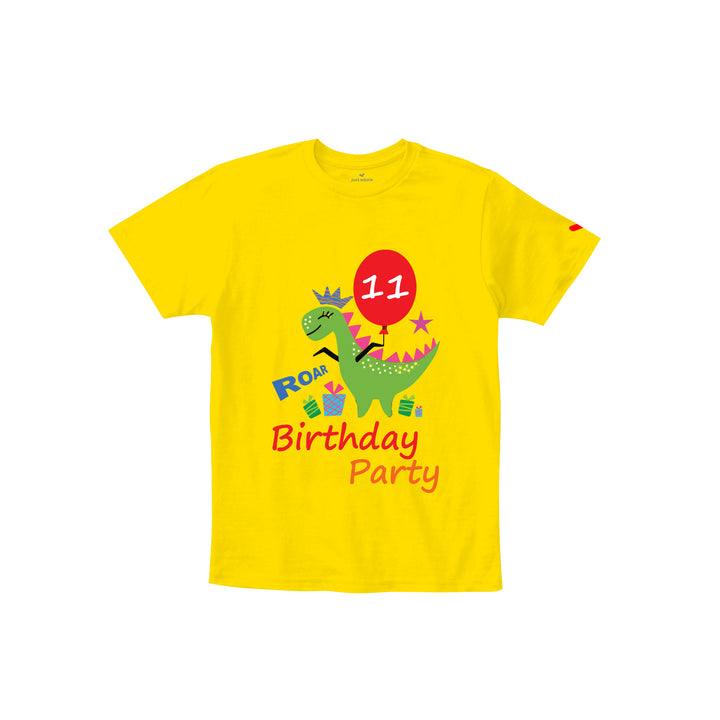 Dinosaur designed Birthday TShirts - Just Adore