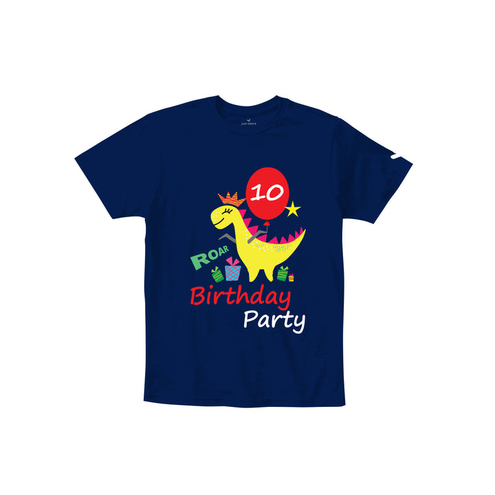 Dinosaur designed Birthday TShirts - Just Adore