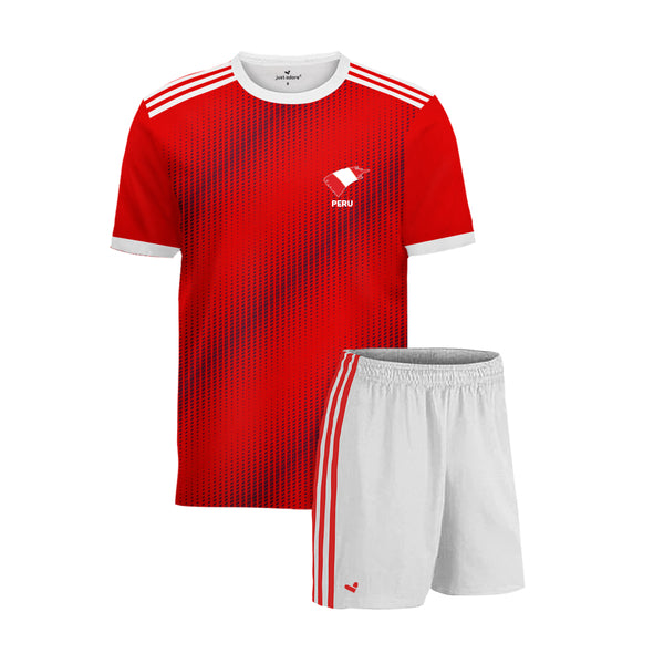 Peru Football Team Fans Away Jersey Set - Just Adore