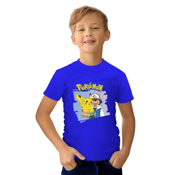 Pokemon with Pikachu Kids T-shirt - Just Adore