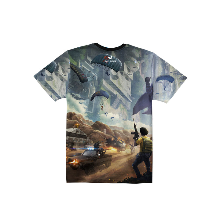 PUBG Sublimation Printed Kids Tshirt - Just Adore