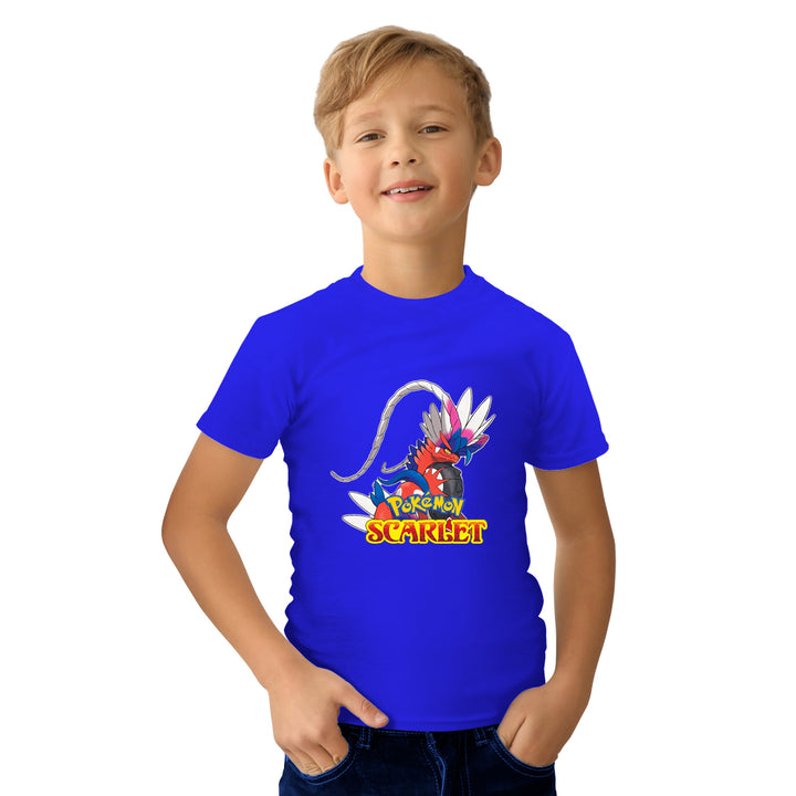 Pokemon Scarlet Kids Tshirt - Just Adore