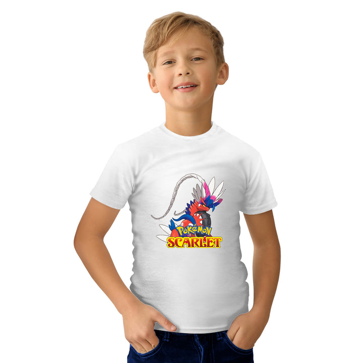 Pokemon Scarlet Kids Tshirt - Just Adore