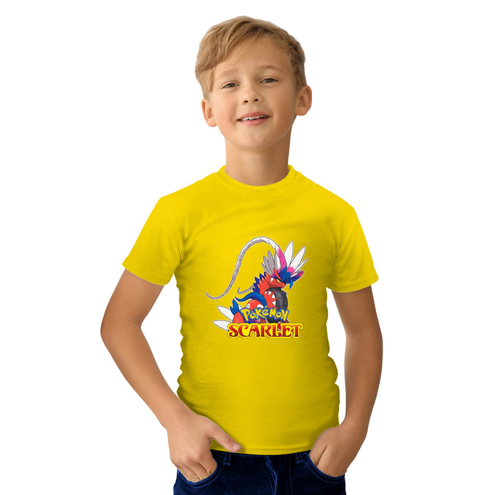 Pokemon Scarlet Kids Tshirt - Just Adore