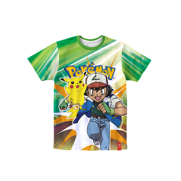 Pokemon Multicolored Tshirt for Kids - Just Adore