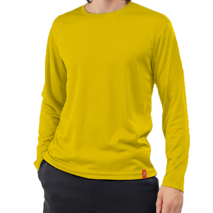 Round Neck Mesh T-shirt, Long Sleeve, Unisex - Light Colors, MOQ - 12 pcs (Mixed Sizes) - Just Adore