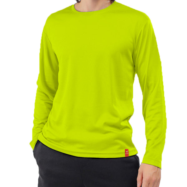 Round Neck Mesh T-shirt, Long Sleeve, Kids - Light Colors, MOQ - 12 pcs (Mixed Sizes) - Just Adore