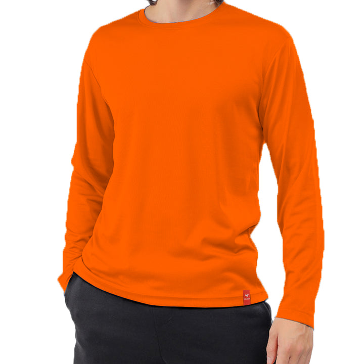 Round Neck Mesh T-shirt, Long Sleeve, Unisex - Light Colors, MOQ - 12 pcs (Mixed Sizes) - Just Adore