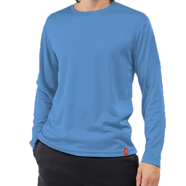 Round Neck Mesh T-shirt, Long Sleeve, Unisex - Light Colors, MOQ - 12 pcs (Mixed Sizes) - Just Adore