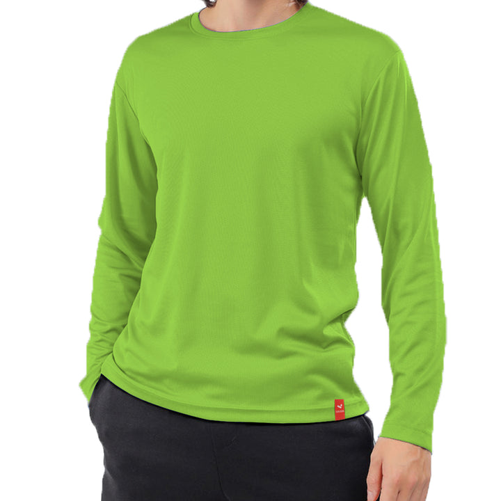 Round Neck Mesh T-shirt, Long Sleeve, Unisex - Light Colors, MOQ - 12 pcs (Mixed Sizes) - Just Adore