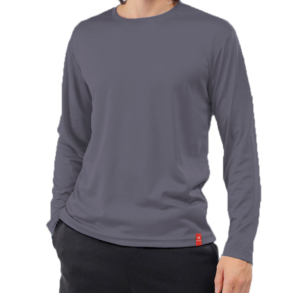 Round Neck Mesh T-shirt, Long Sleeve, Unisex - Light Colors, MOQ - 12 pcs (Mixed Sizes) - Just Adore