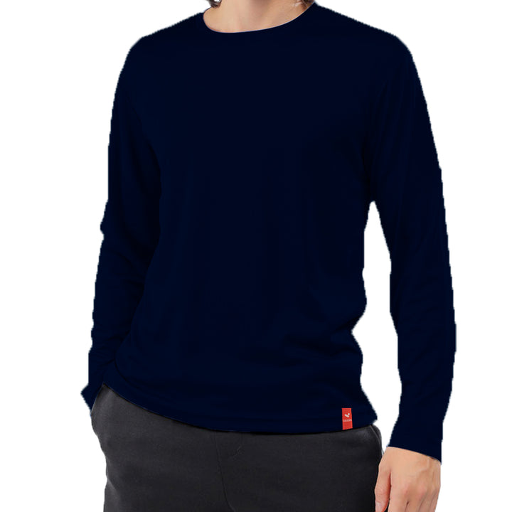 Round Neck Mesh T-shirt, Long Sleeve, Kids - Dark Colors, MOQ - 12 pcs (Mixed Sizes) - Just Adore