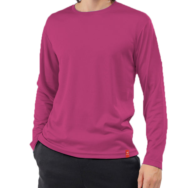 Round Neck Mesh T-shirt, Long Sleeve, Kids - Dark Colors, MOQ - 12 pcs (Mixed Sizes) - Just Adore
