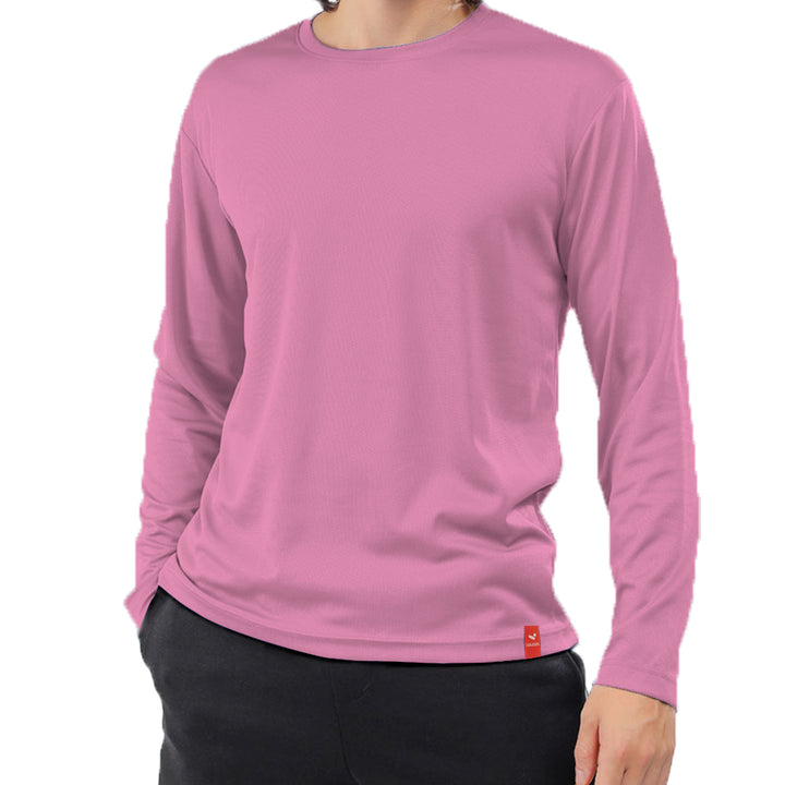 Round Neck Mesh T-shirt, Long Sleeve, Unisex - Light Colors, MOQ - 12 pcs (Mixed Sizes) - Just Adore