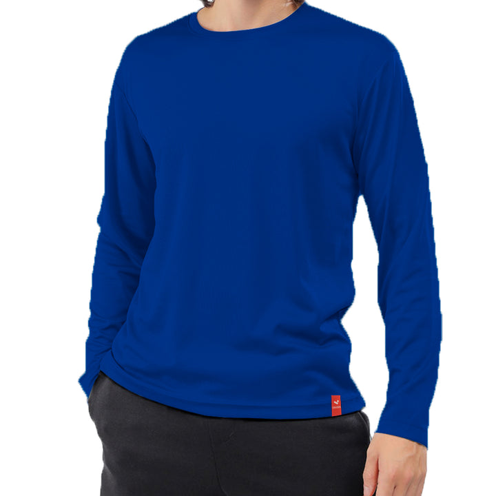 Round Neck Mesh T-shirt, Long Sleeve, Kids - Dark Colors, MOQ - 12 pcs (Mixed Sizes) - Just Adore