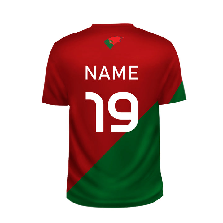 Portugal Football Team Fans Home Jersey - Just Adore