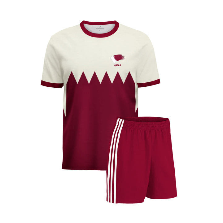 Qatar Football Team Fans Away Jersey Set - Just Adore