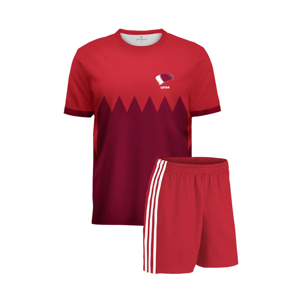 Qatar Football Team Fans 2021 Jersey Set - Just Adore