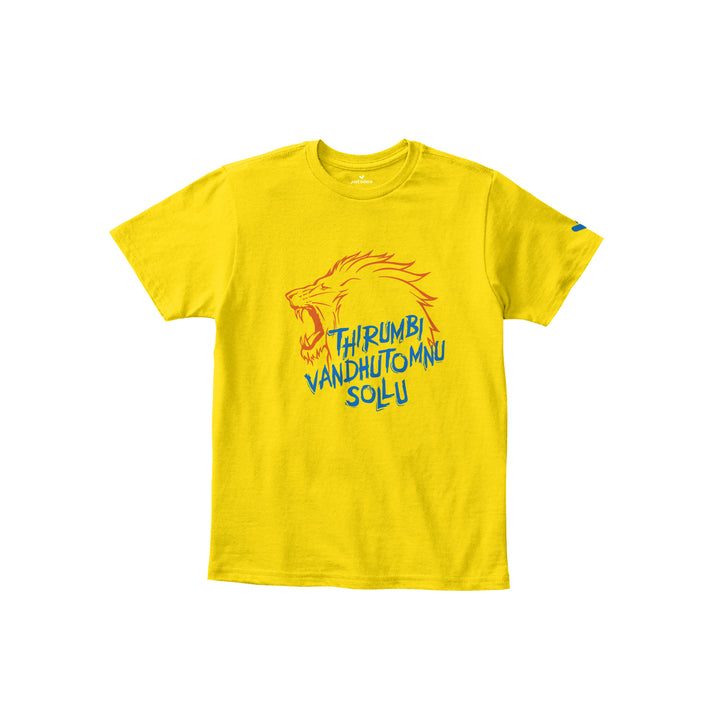 Rajini - CSK Fan Tshirt - Kids - Just Adore