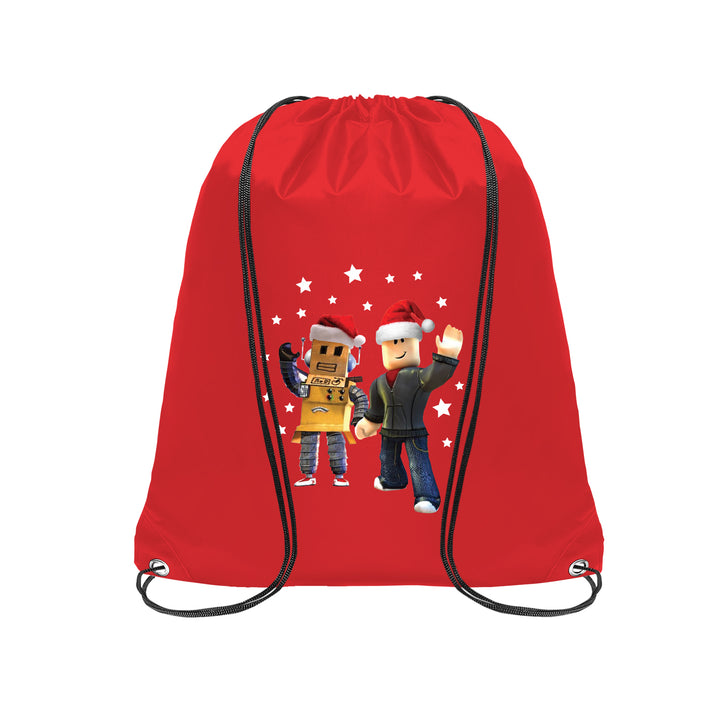 Roblox Christmas Special Draw String Bag - Just Adore