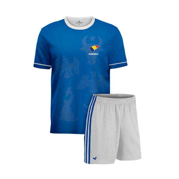 Romania Football Team Fans Away Jersey Set - Just Adore