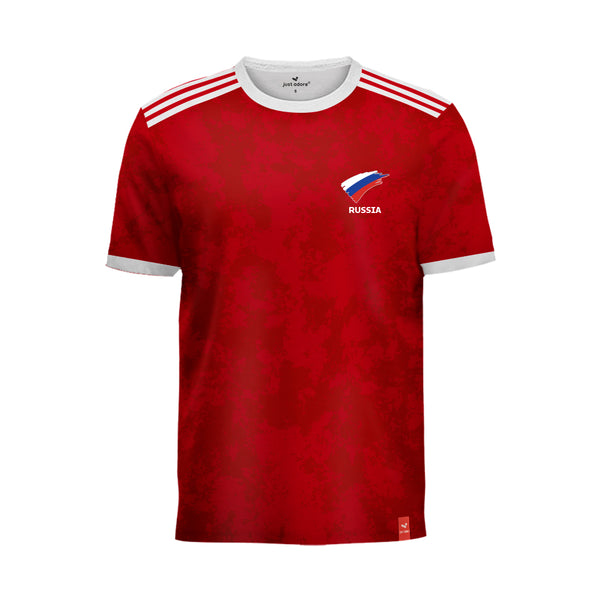 Russia Football Team Fans Home Jersey - Just Adore