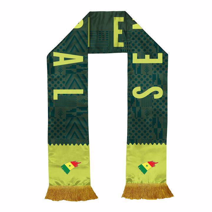 Senegal Football Team Fan Scarf - Just Adore