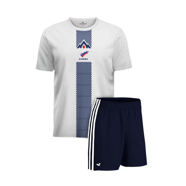 Slovenia Football Team Fans Home Jersey Set - Just Adore