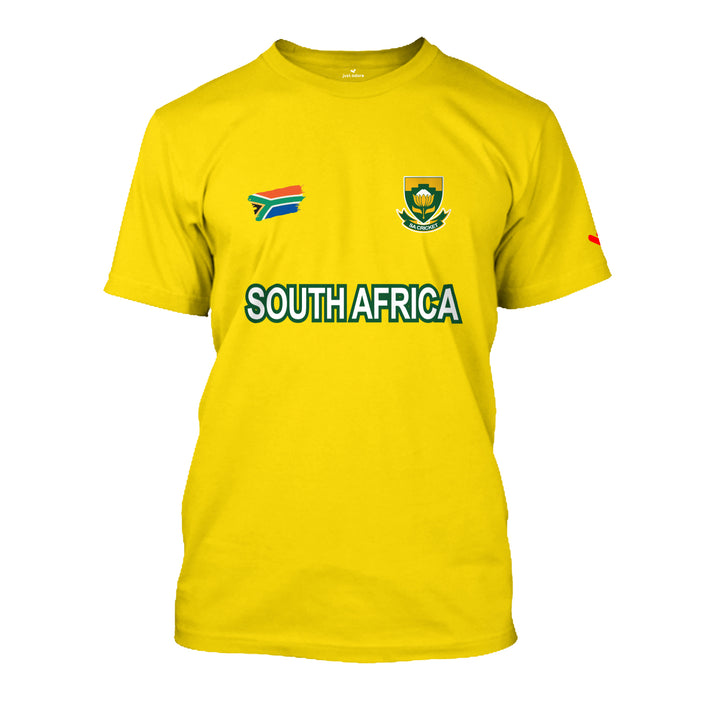 South Africa Cricket Team Fans Tshirt - Just Adore