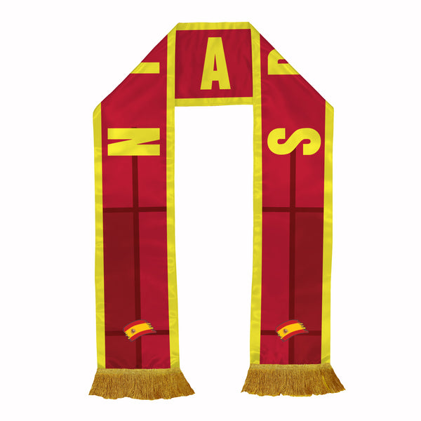 Spain Football Team Fan Scarf - Just Adore