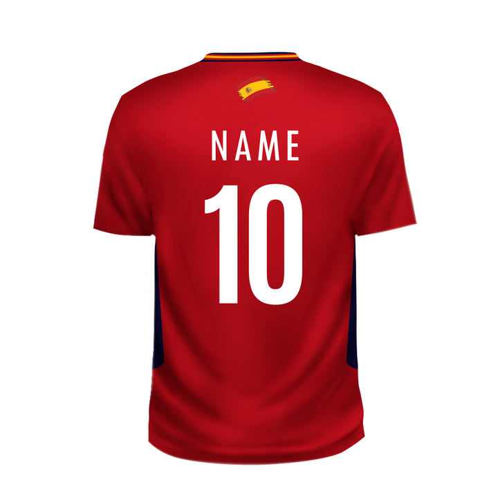 Spain Football Team Home Fans Jersey - Just Adore