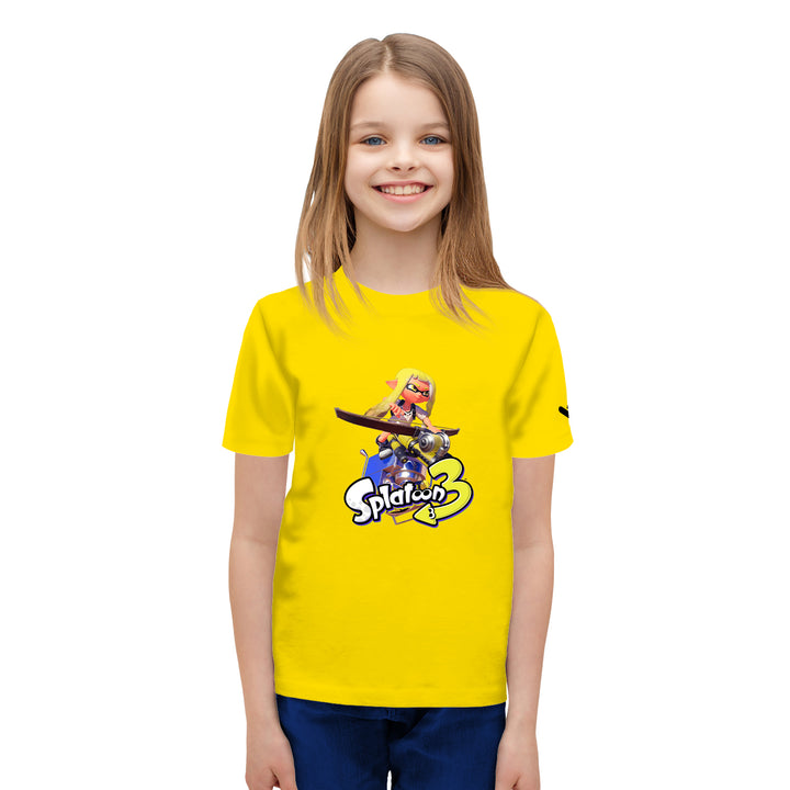 Splatoon 3 Character Kids Tees - Just Adore