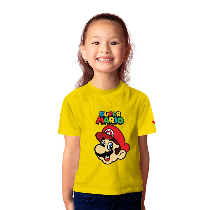 Super Mario Kids Tshirt - Just Adore