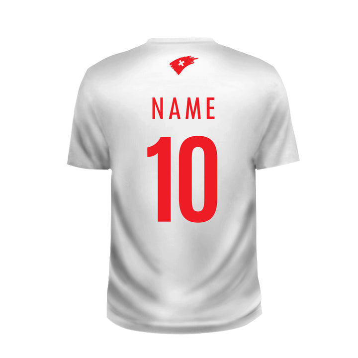 Switzerland Football Team Away Fans Jersey - Just Adore