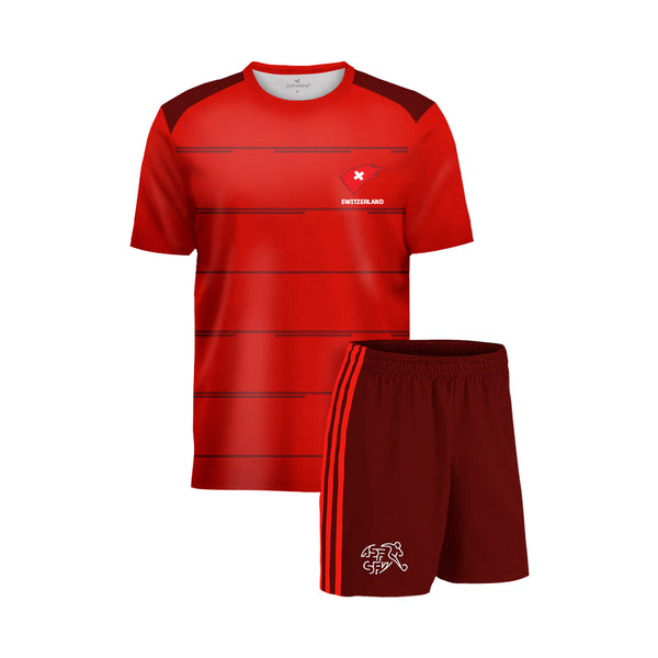 Switzerland Football Team 2021 Fans Jersey Set - Just Adore