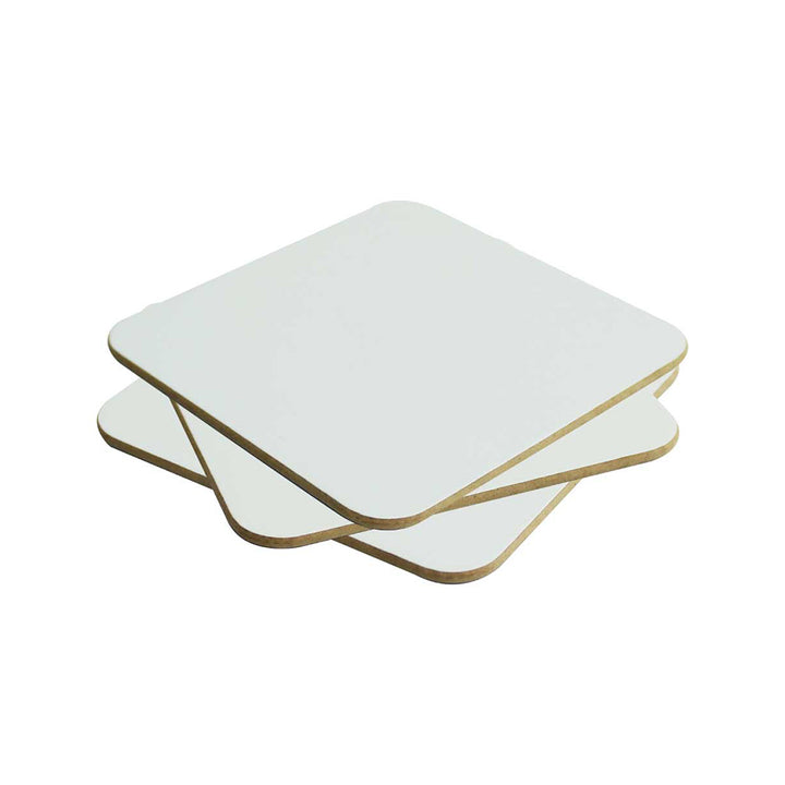 Hardboard Tea Coasters, Blank - Just Adore