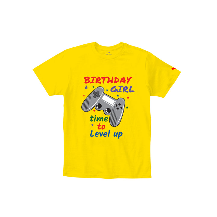 Time to Level Up Birthday T-shirt Girls - Just Adore