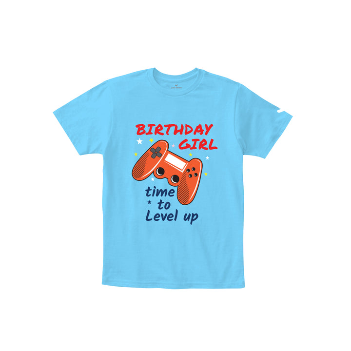 Time to Level Up Birthday T-shirt Girls - Just Adore