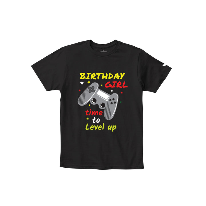 Time to Level Up Birthday T-shirt Girls - Just Adore